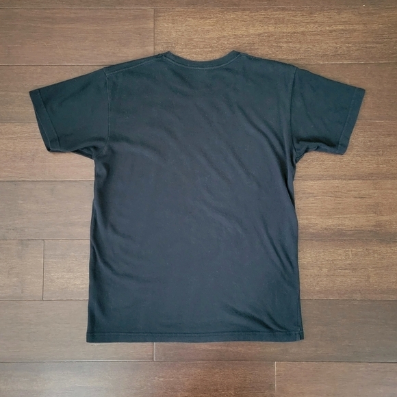 Uniqlo Women's Size XS Relaxed Short Sleeve Round Neck Boyfriend Tee Black - Picture 4 of 7
